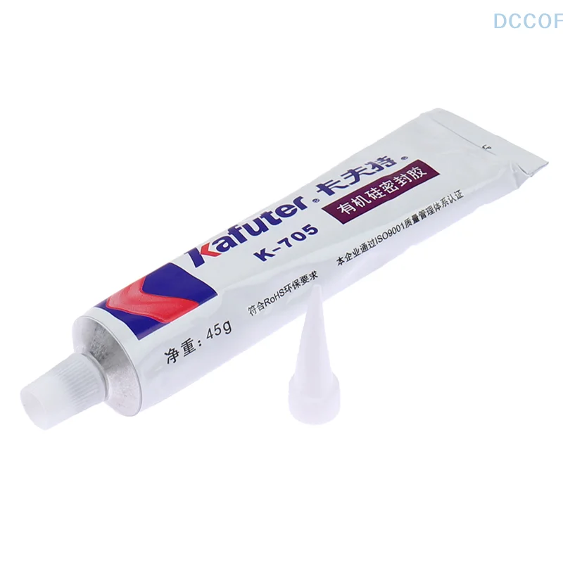 45g Silicone Industrial Adhesive K-705 RTV Silicone Rubber Transparent Glue
