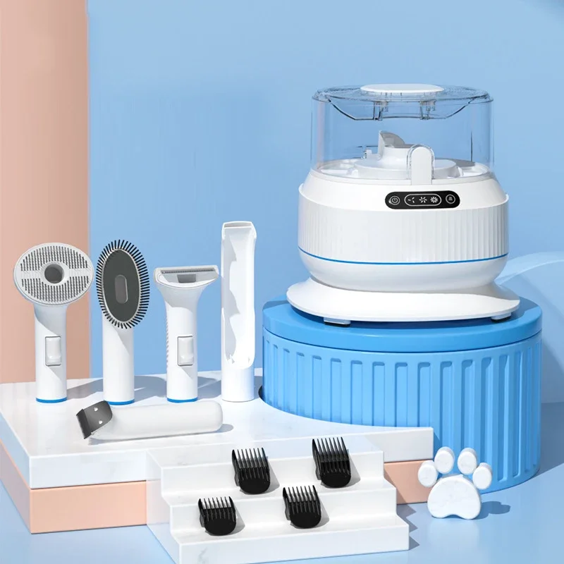 

OEM New Design Kit 7in1 Pet Hair Remover Pet Grooming Products Pet Cleaning Grooming Dog Shedding Tools