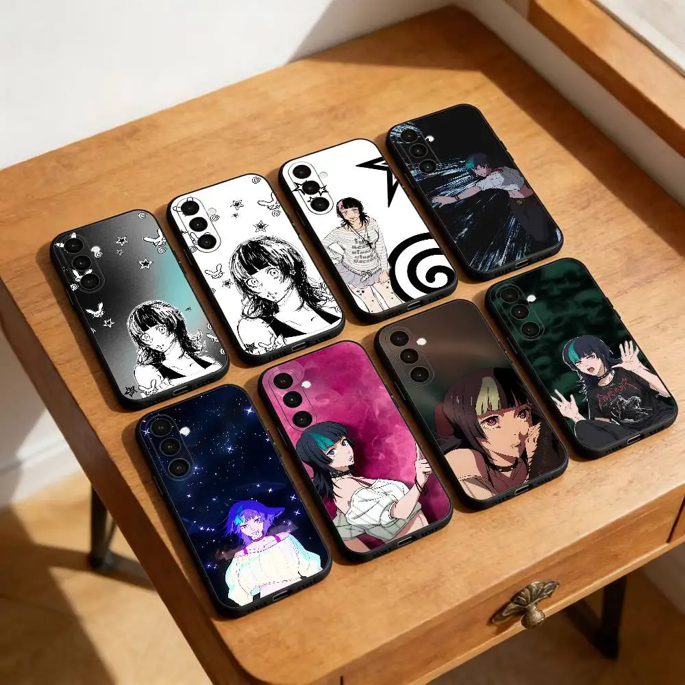 K-Kirara H-Hoshi Phone Case For Samsung Galaxy A13,21s,22,31,32,52,53,71,72,73,Soft Black Cover
