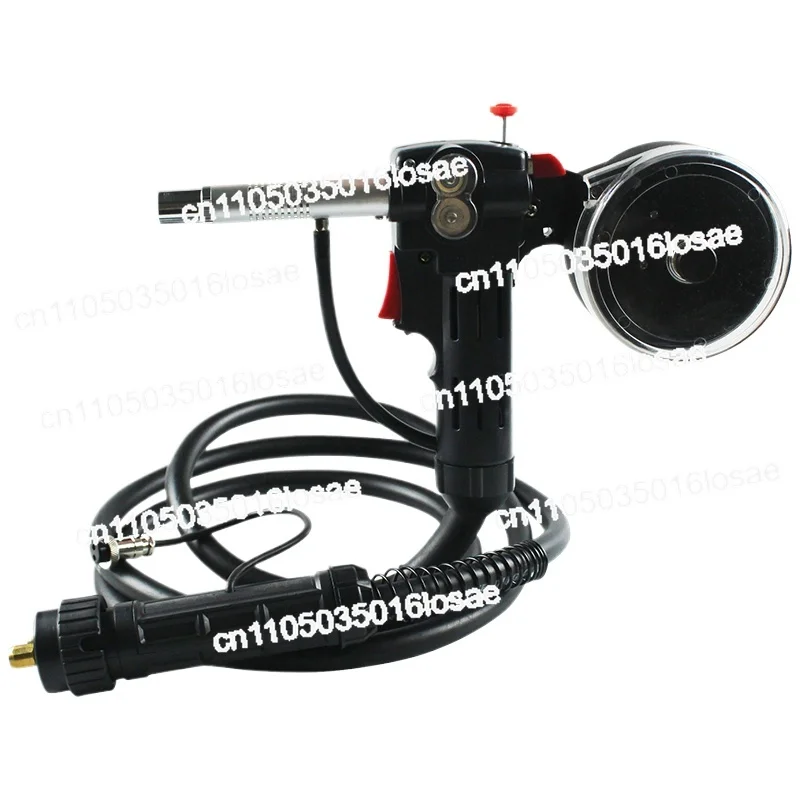 

10Ft 3 Meters Welder Spool Gun Wire Feeder Aluminum Welder Use Standard Spool with Connection 24V DC Motor Free Nozzle