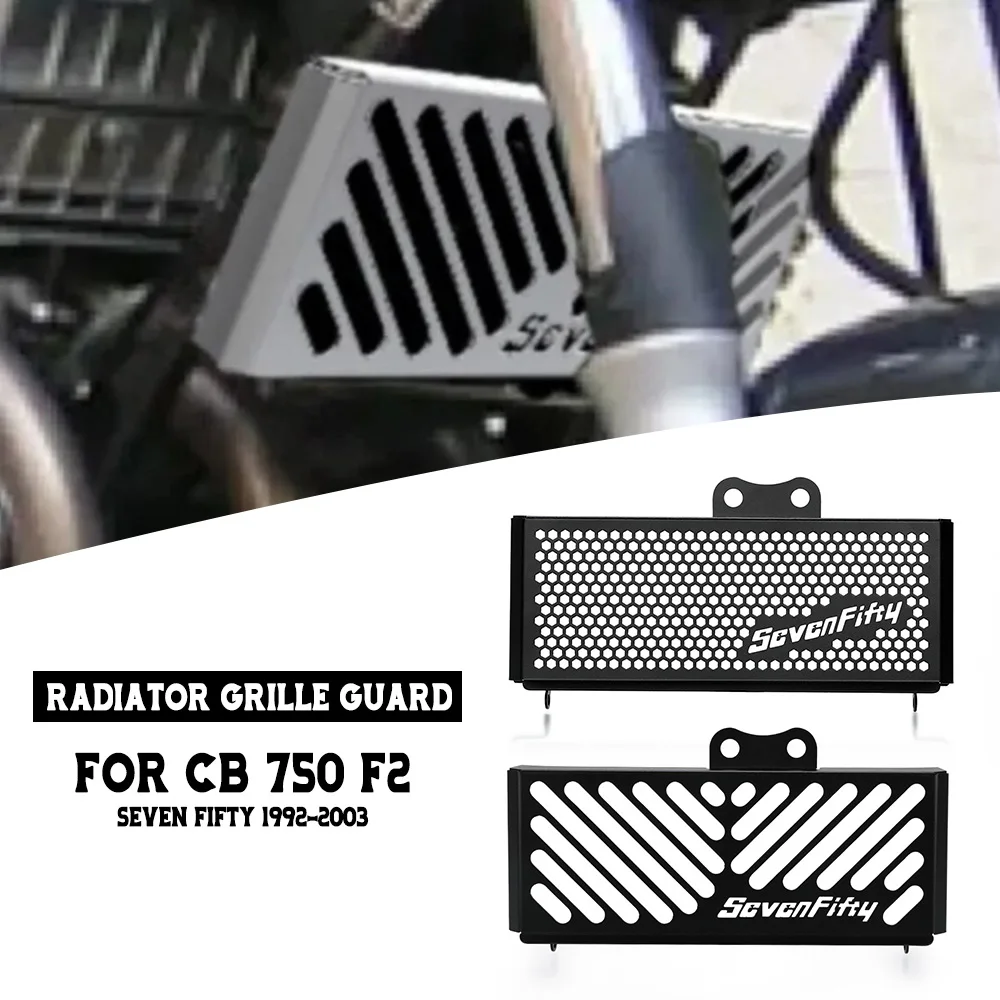 FOR Honda CB 750 F2 Seven Fifty 1992 1993 1994 1995 1996 1997 1998 1999 2000 2001 2002 2003 Radiator Guard Protector Cover CB750