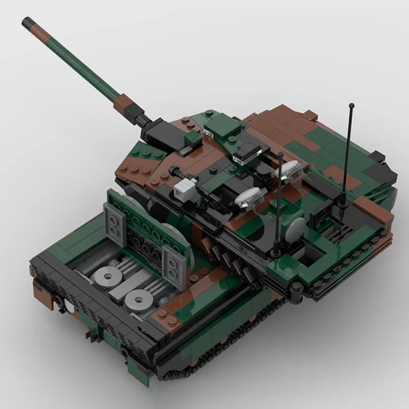 Military Weapon Model Moc Building Bricks Leopard 2A7V Tank Technology Modular Blocks Gifts Christmas Toys DIY Sets Assembly