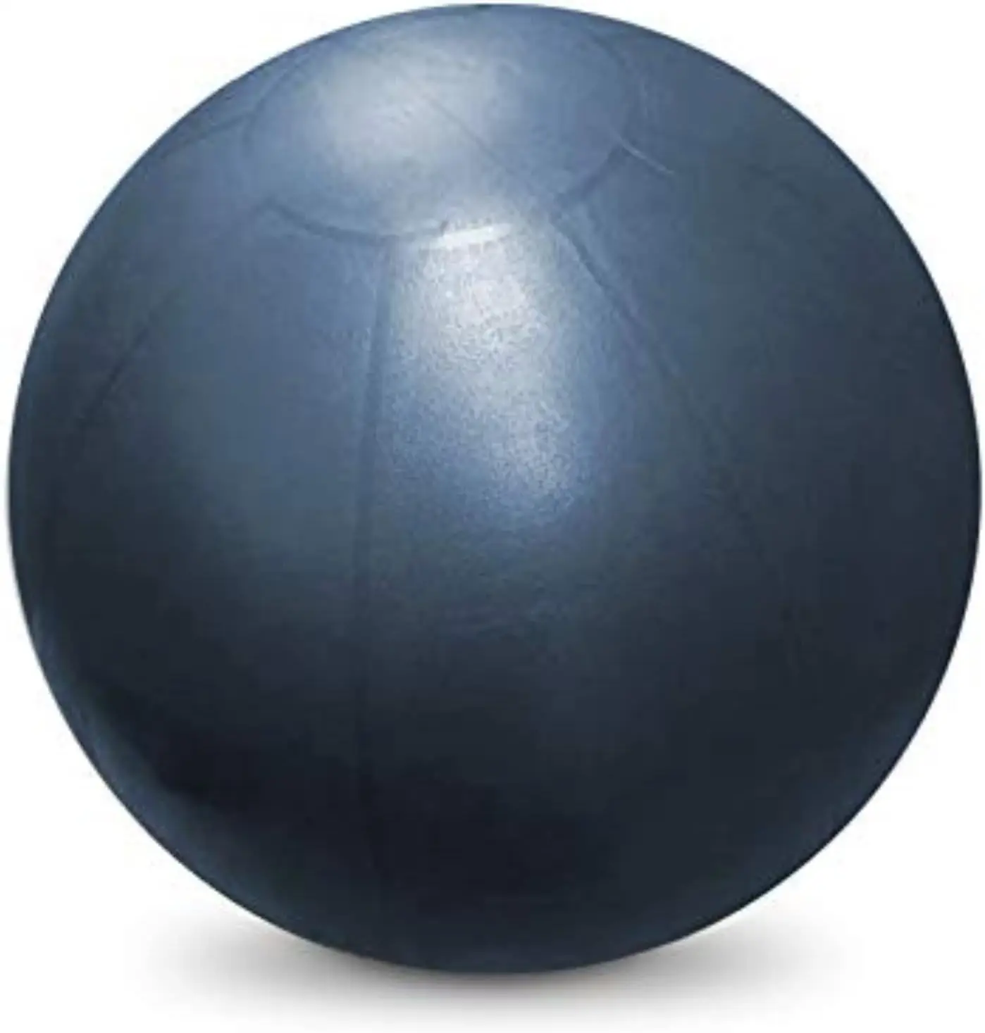 

26" Burst-Proof Exercise Ball, Steel Blue - Heavy-Duty & Eco-Friendly
