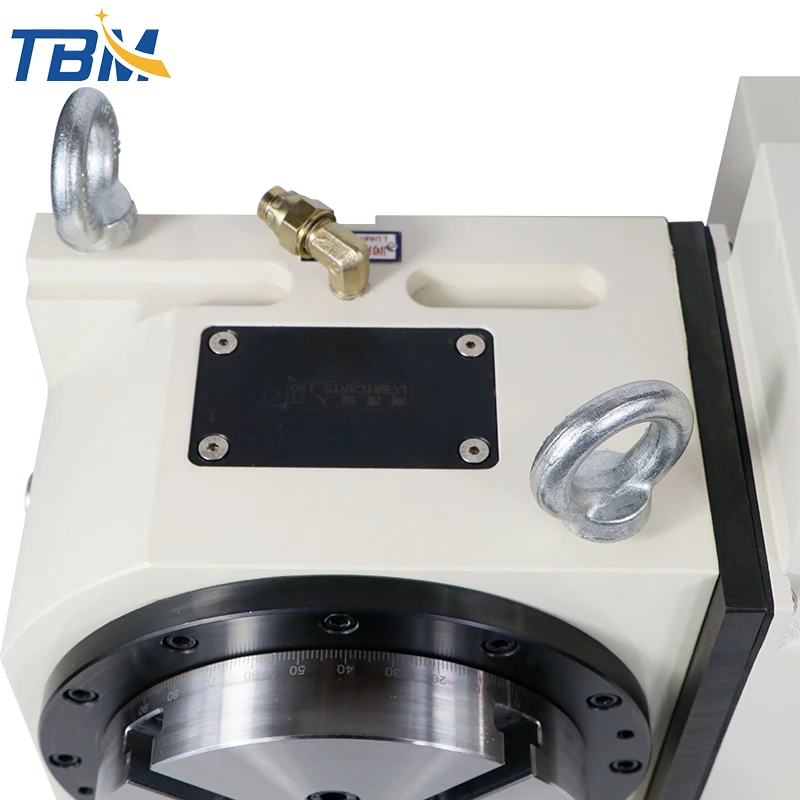 TBM 4th Axis CNC Rotary Table 170mm Vertical Horizontal Fourth Trunnion Table Machine Center