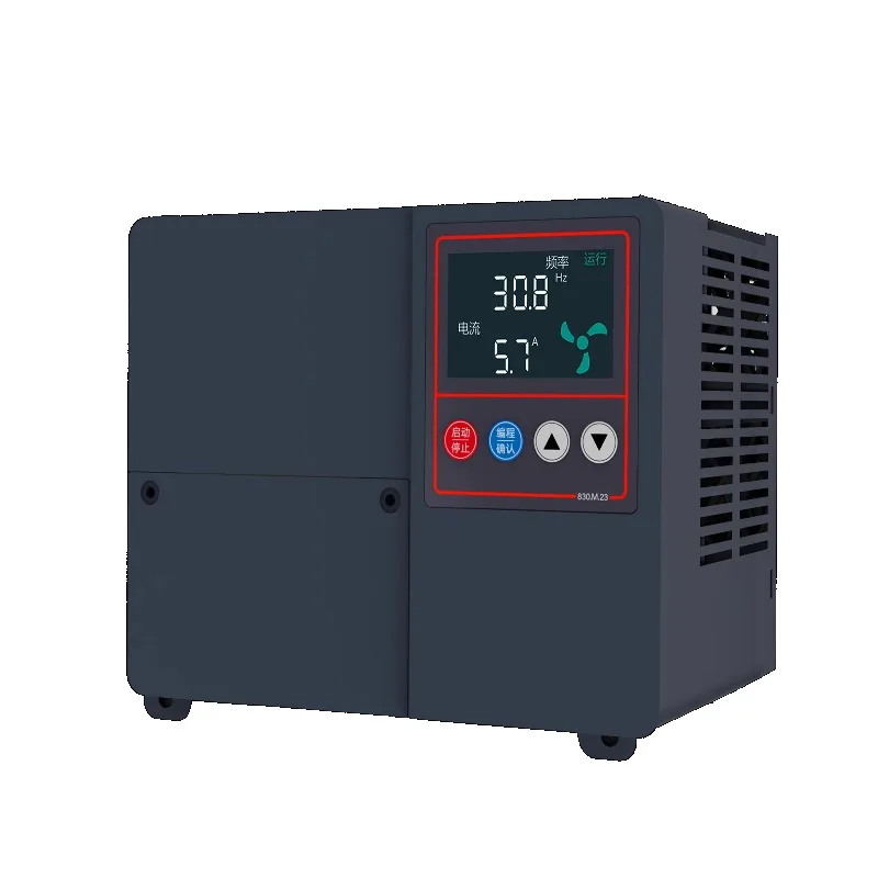 836-0007S3 IP54 3 Phase VFD Inverter 0.75KW 380V 50/60Hz Sensorless Vector Control CE Certified Constant Water Pump Supply
