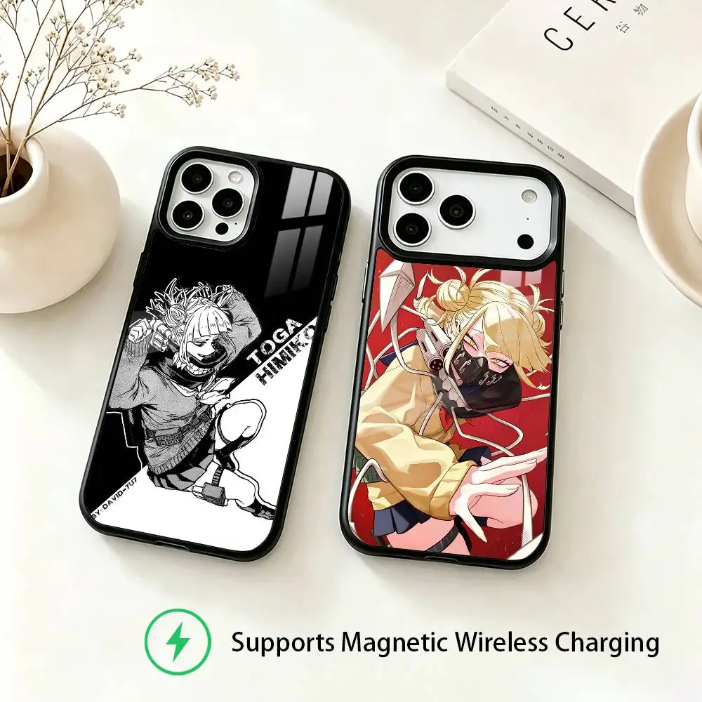 Himiko Toga Toga Himiko Phone Case For iPhone18,17,16,15,14,13,12,11 Plus,Pro Allows magnetic wireless charging
