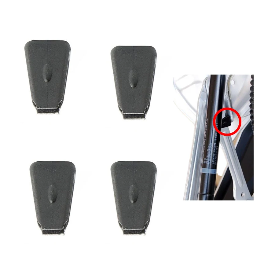 4Pcs Rear Trunk Lid Hinge Clip 64554-30031 Fixing Bracket Tail Cover Hinge Buckle For Toyota Crown Lexus GS450h GS460 GS300