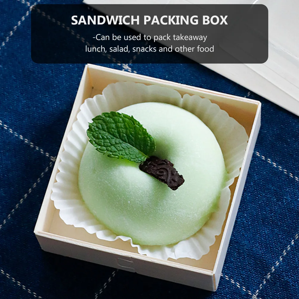 

Disposable Cake Container Desserts Cake Box Disposable Cake Box Cookies Cake Box
