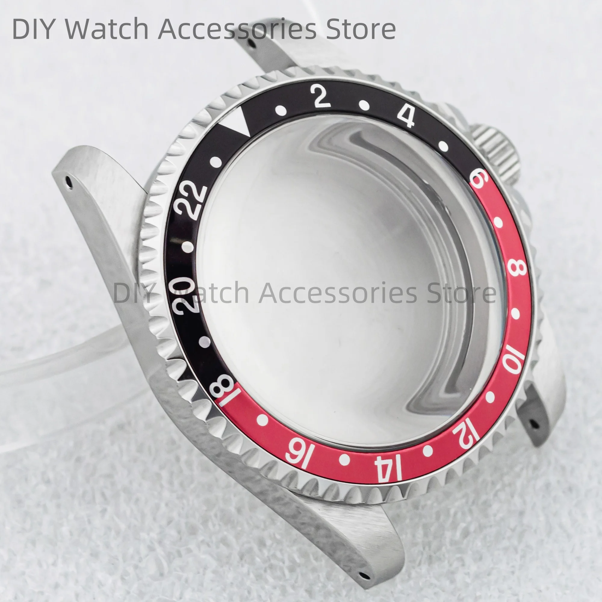 

39mm NH35 Watch Case Vintage Case Dome Glass Stainless Steel For Retro Sub NH35 NH36/34 Mechanical Movement Watch Case Parts