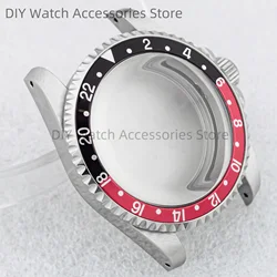 39mm NH35 Watch Case Vintage Case Dome Glass Stainless Steel For Retro Sub NH35 NH36/34 Mechanical Movement Watch Case Parts