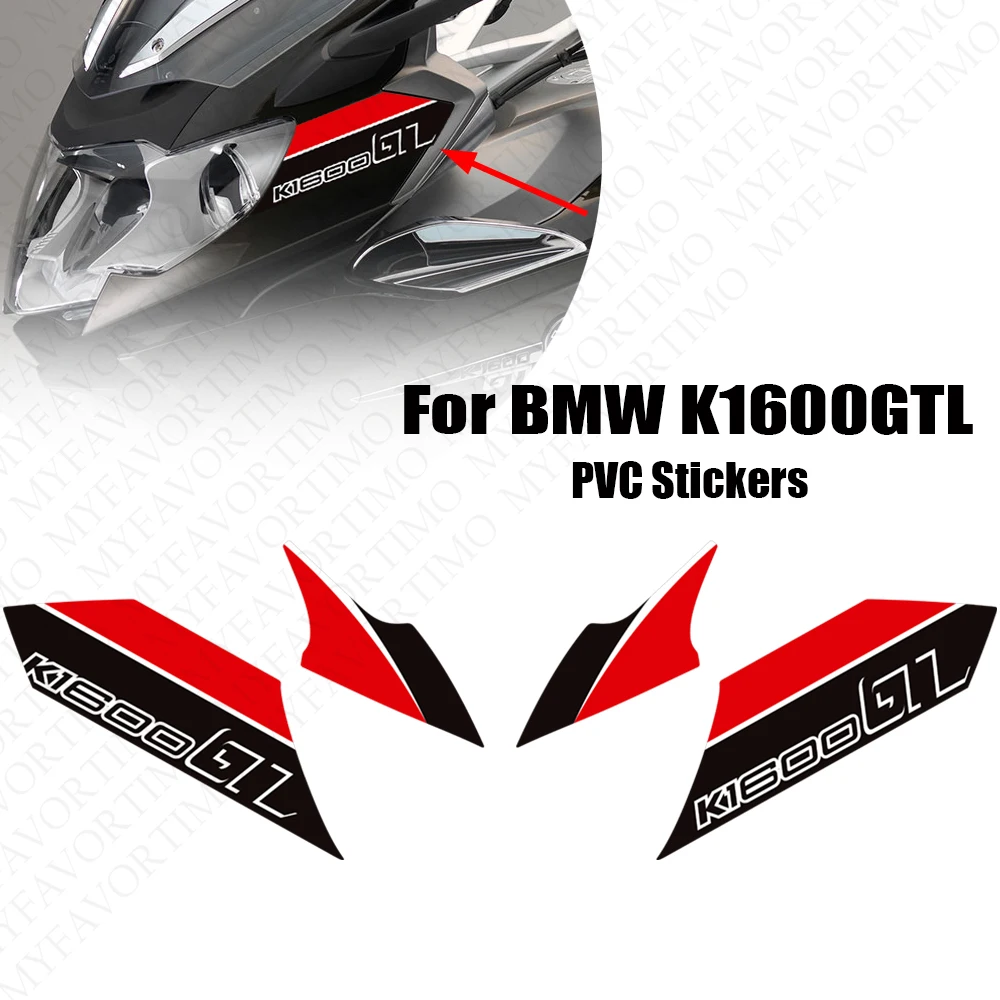 Tank Pad Stickers Luggage Trunk Body side fender PVC Stickers Decoration Motorcycle For K1600GTL K1600 K 1600 GTL