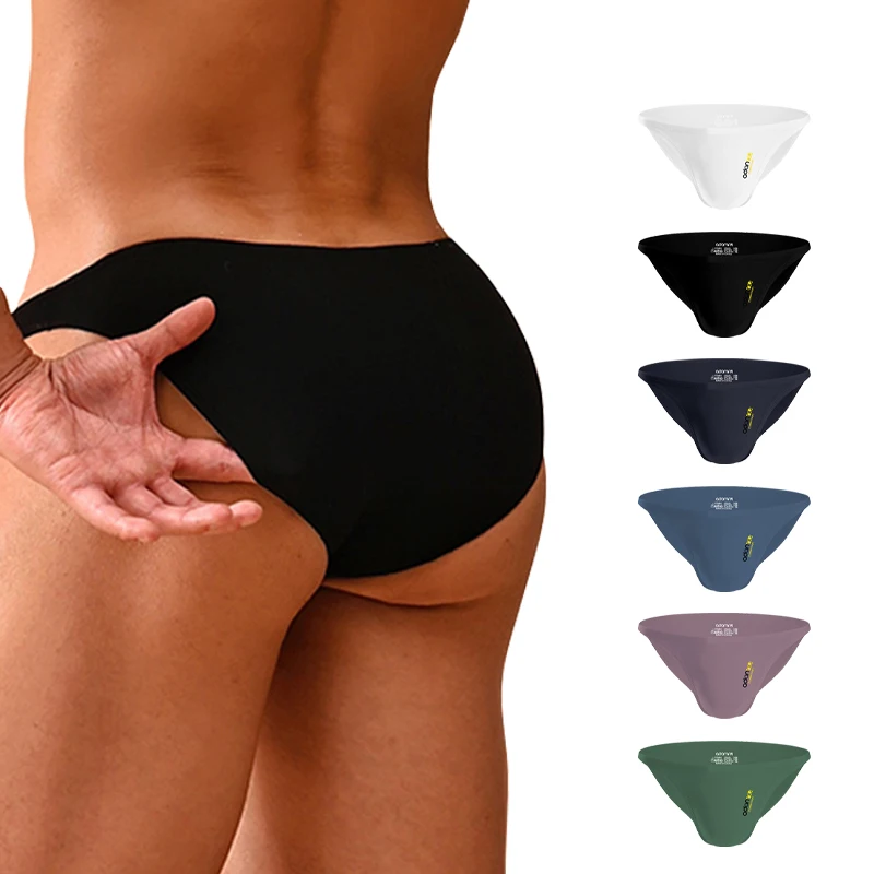 Slip Sexy da uomo intimo Modal sospensorio Pouch Cuecas Man Cotton Gay Slip Homme Srting mutandine perizoma mutande a rete