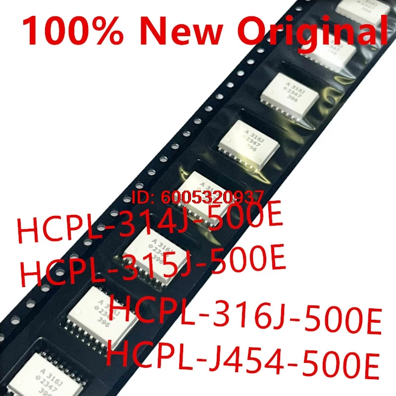 10piece  HCPL-314J-500E  A 314J 、HCPL-315J-500E  A 315J 、HCPL-316J-500E  A316J 、HCPL-J454-500E  AJ454  New driver optocoupler
