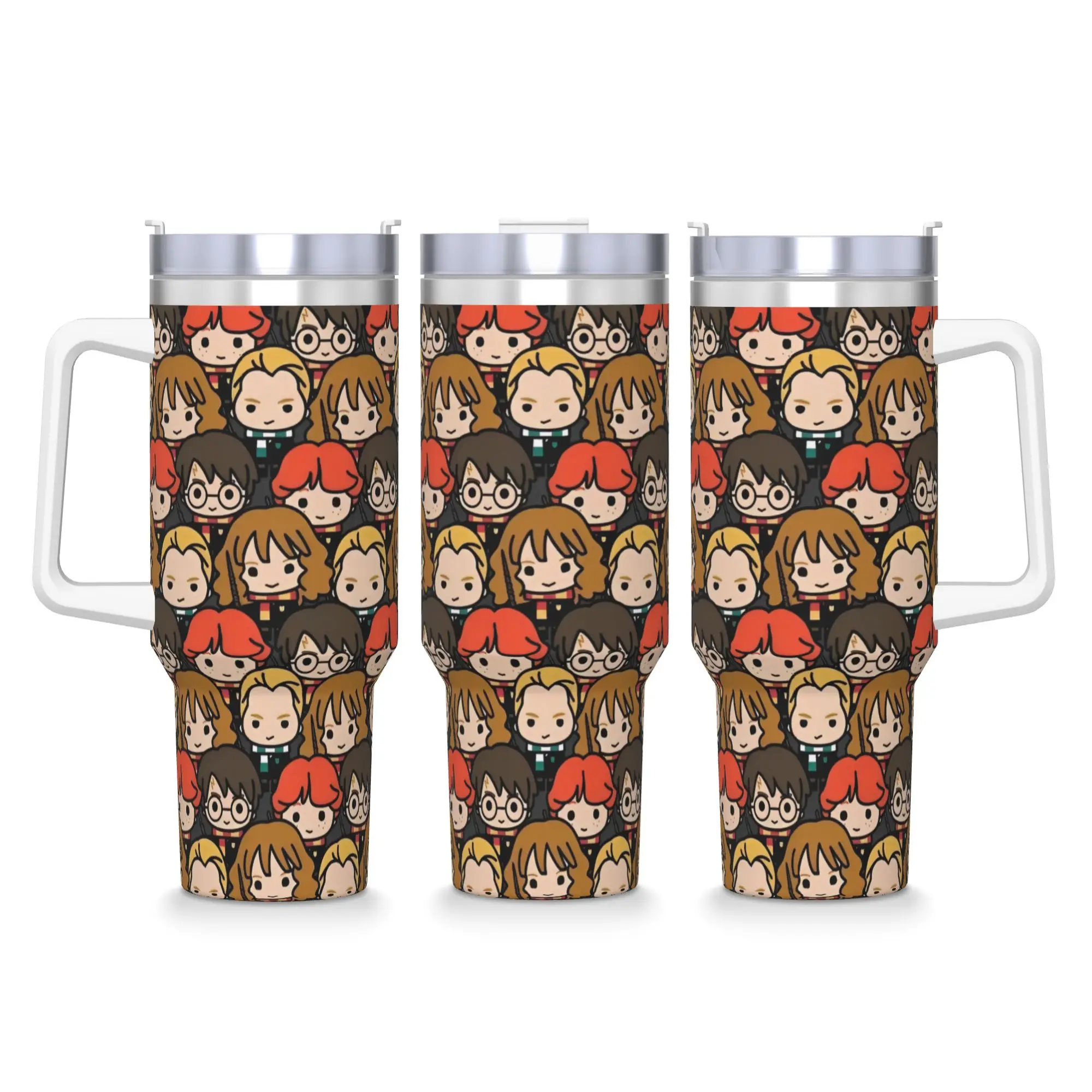 بهلوان من الفولاذ المقاوم للصدأ هاريز فيلم P-Potters ماجيك وورلد أكواب حرارية مانعة للتسرب المشروبات الساخنة أكواب السيارة لتقوم بها بنفسك زجاجة ماء #6