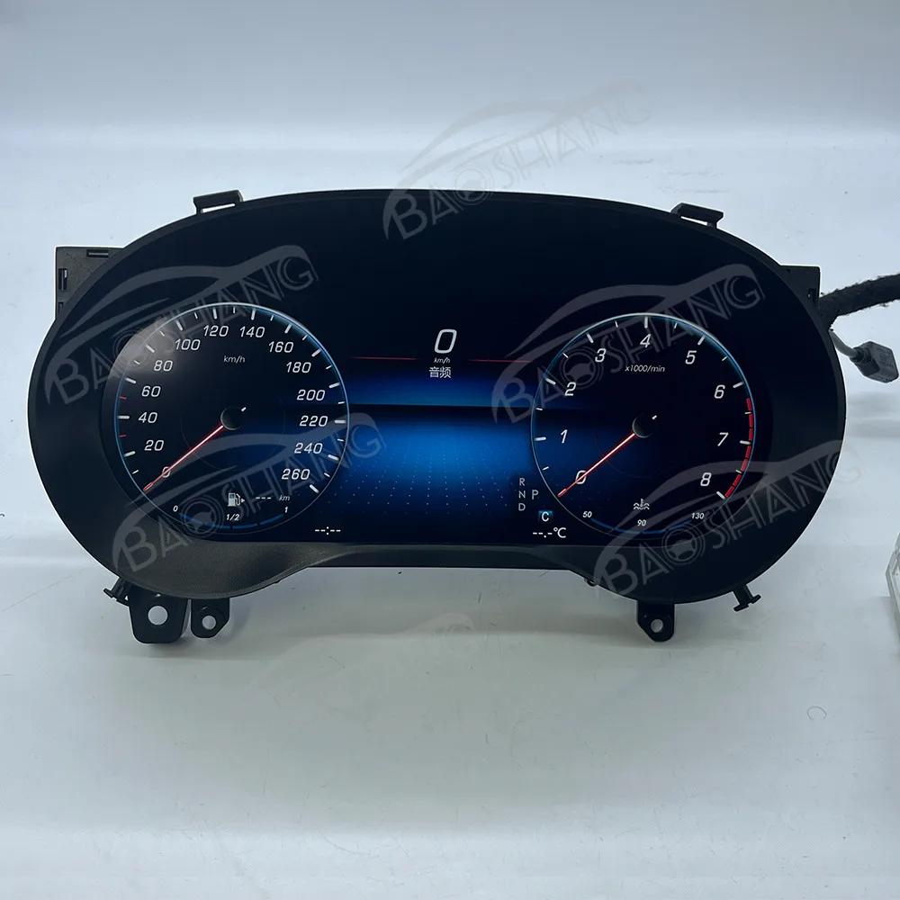 LCD Digital Cluster Dashboard Virtual Cockpit for GLA/A2013-2019 LCD Instrument Panel Car Speed Meter