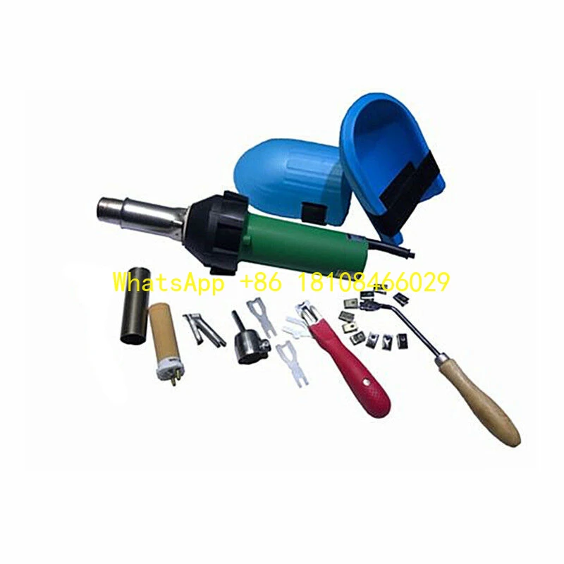 

high-performance Professional 1600W Industrial & DIY Heated Hot Air Torch Plastic TPO PVC Banner Welding oover Nozzles Kne