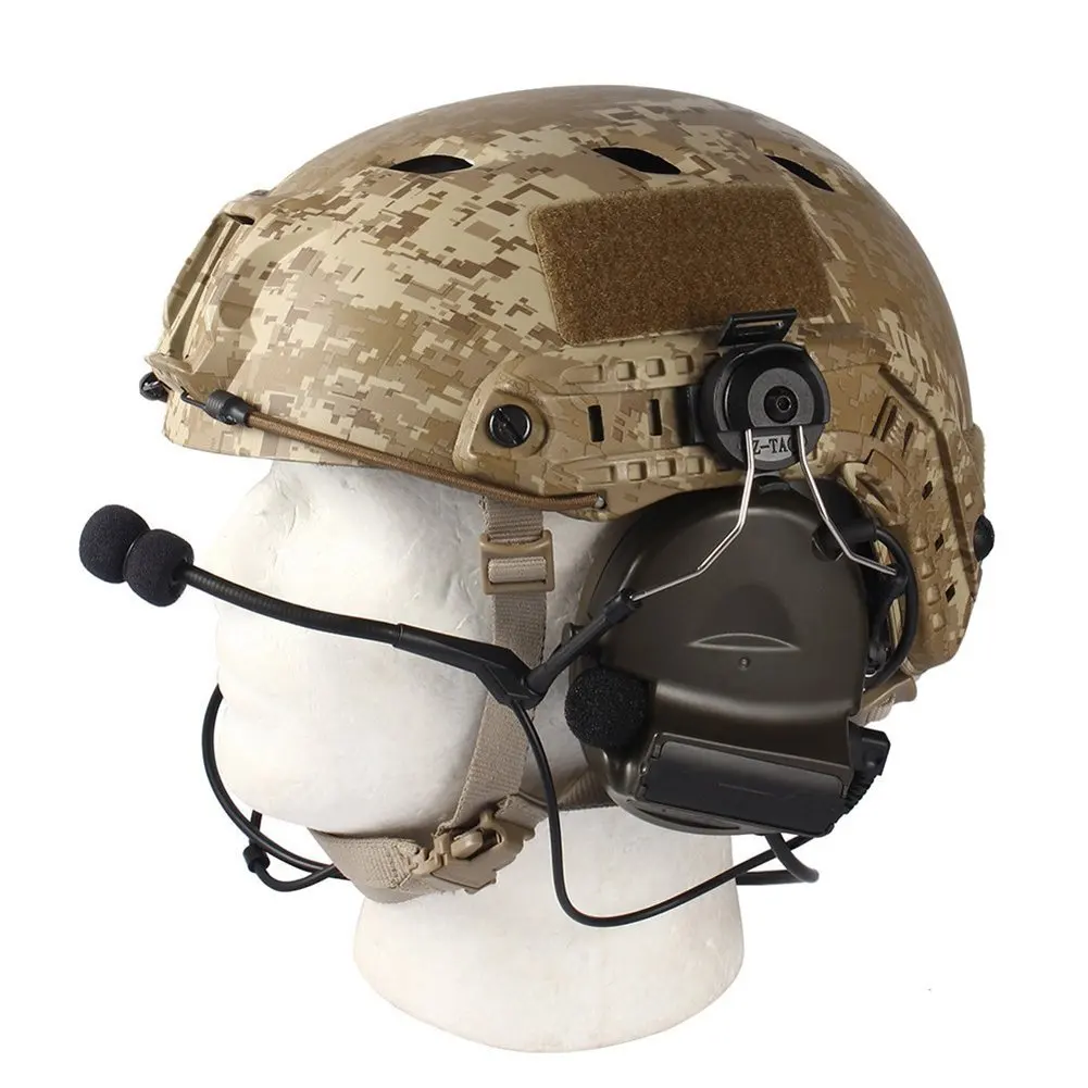 BOOIU Soporte de riel para auriculares - casco táctico, acero inoxidable
