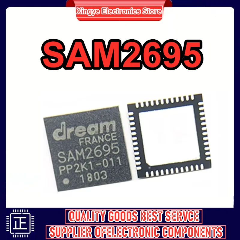 

2 шт. чипсеты SAM2695 QFN48 IC, новые, оригинальные, в наличии