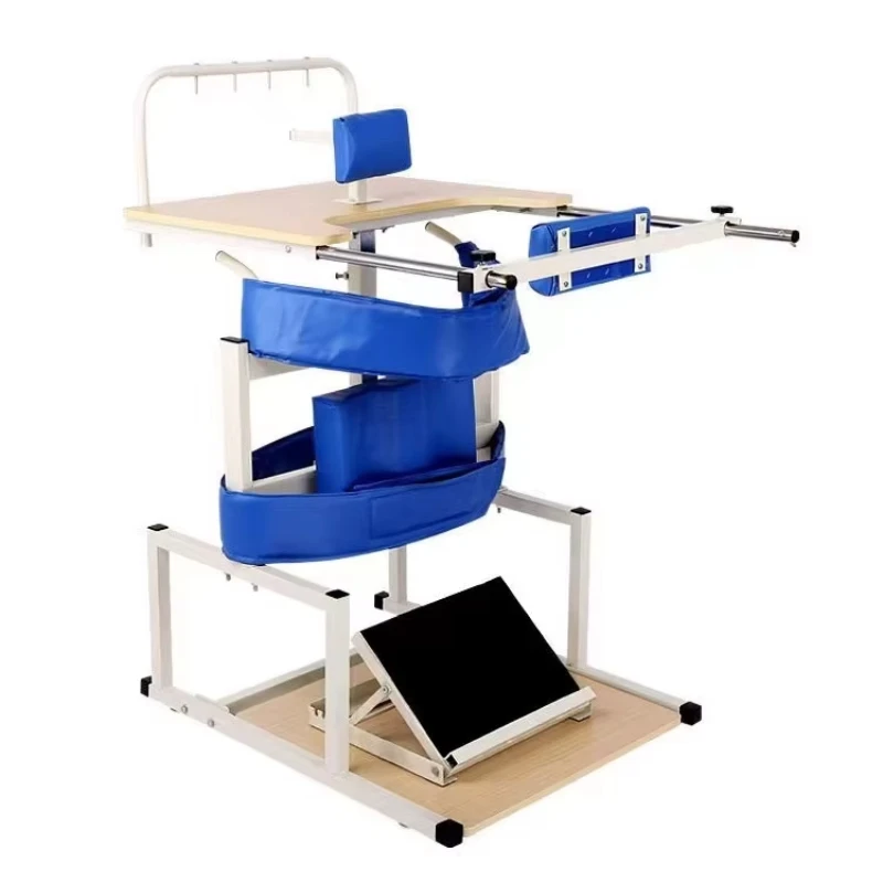 Rehabilitation equipment Standing braces help people train to stand