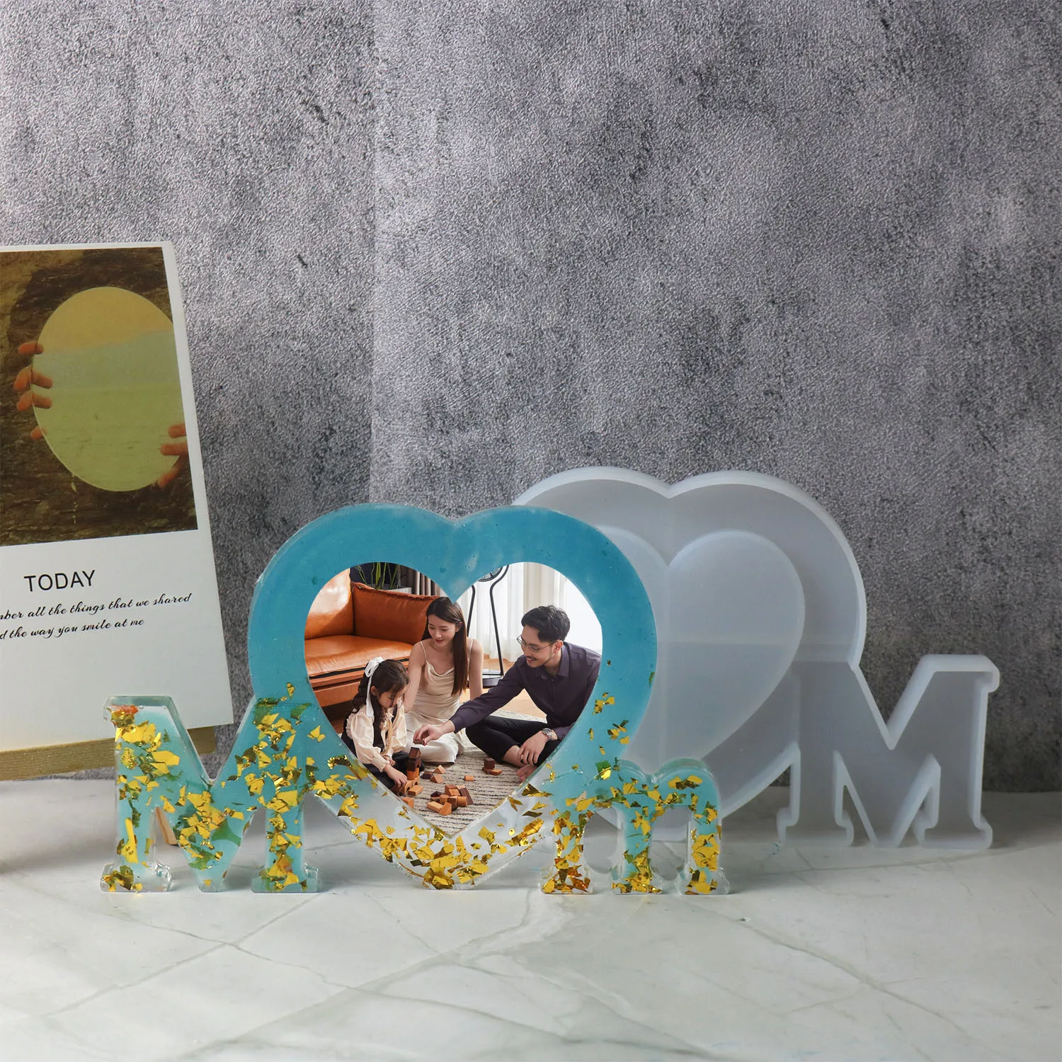 Letter Mm Epoxyhars Siliconen - Resin Art Mould recensie en prijs