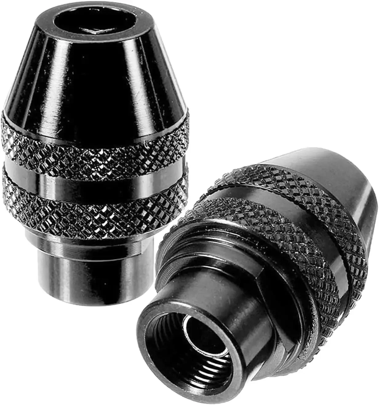 Keyless Universal Drill Chuck Adapter, Model, Compatible with Rotary Tools, Mini Drill Bit Chuck Accessory for Engravers