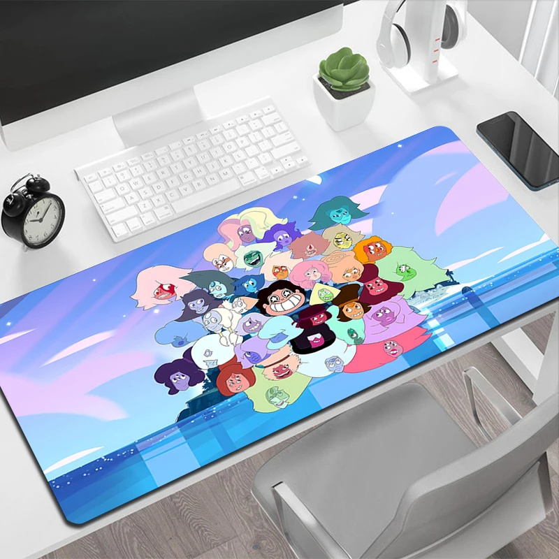 Large Mousepad Computer XL Mouse Pad Keyboard Mouse Mat Steven Universe Gamer Office Carpet Table Mats Desktop Kawaii Mouse Pads