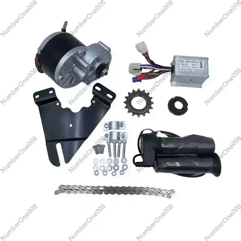 

Комплект аксессуаров для модификации велосипеда в электровелосипед: контроллер двигателя, руль, маховик, цепь, 24В 250Вт