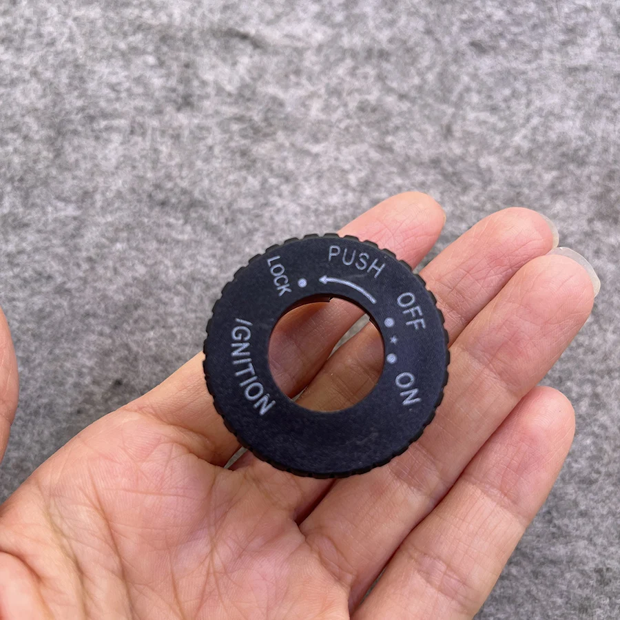 لياماها JOG50 5BM 4YP 3YK 3KJ 2JA اكسسوارات الدراجة سكوتر غطاء الزخرفية ABS دراجة نارية قفل الإشعال غطاء الكسوة