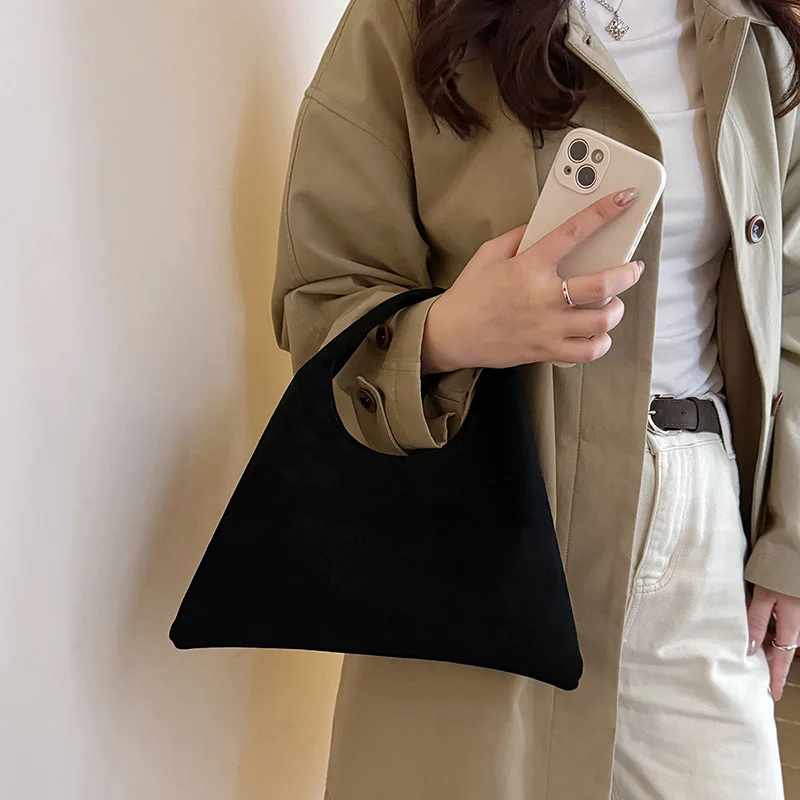 

2025 Autumn Winter Luxe Tote Bag, Spacious Top Handle Purse for Women, Minimalist Commuter Crossbody, Versatile Day to Night Bag