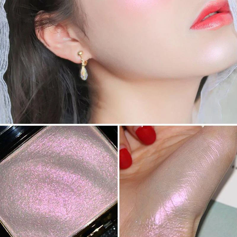 Highlighter Facial Brightening High Gloss Powder Makeup Palette Face Lasting Glow Contour Shimmer Sparkling Powder Cosmetics New