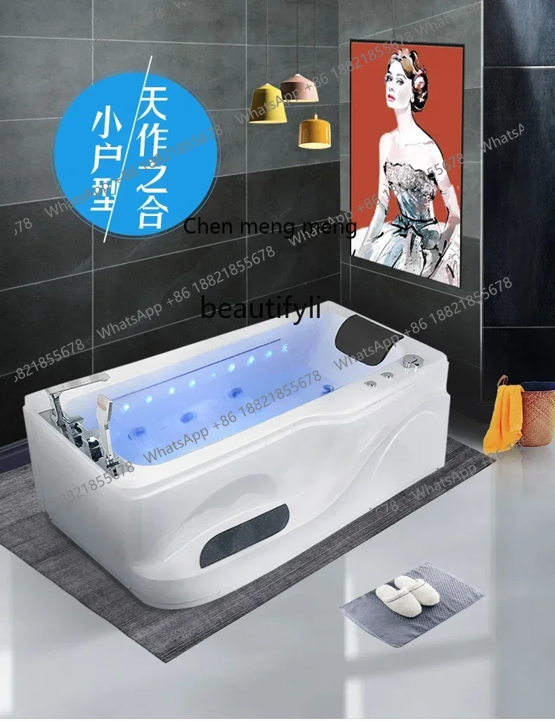 2003Household Adult Massage Intelligent Constant Temperature Heating Acrylic Japanese Surfing Single Bath