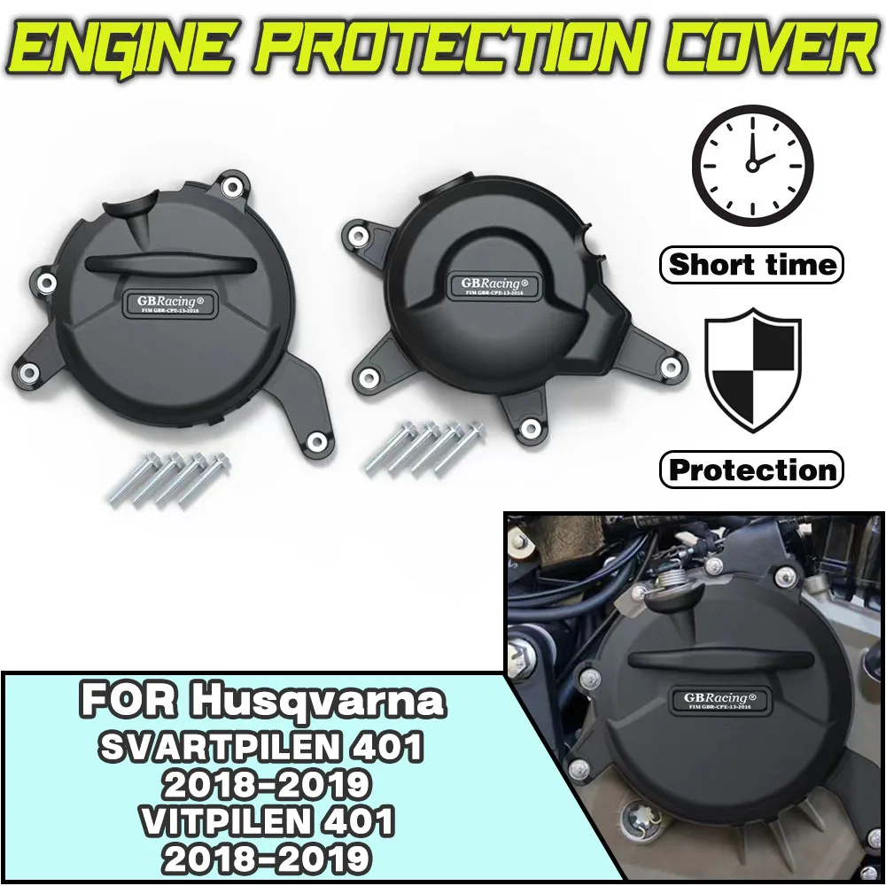 

For Husqvarna SVARTPILEN 401 / VITPILEN 401 2018-2019 For GBRacing Motorcycle modification accessories Engine Protection Cover