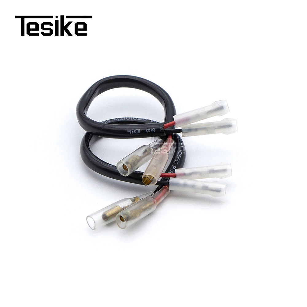 Turn Signal Marker Wire Adapter Plug Connectors For Triumph 2 Wires Connector 2 Power Cords Motorcycle Accessories