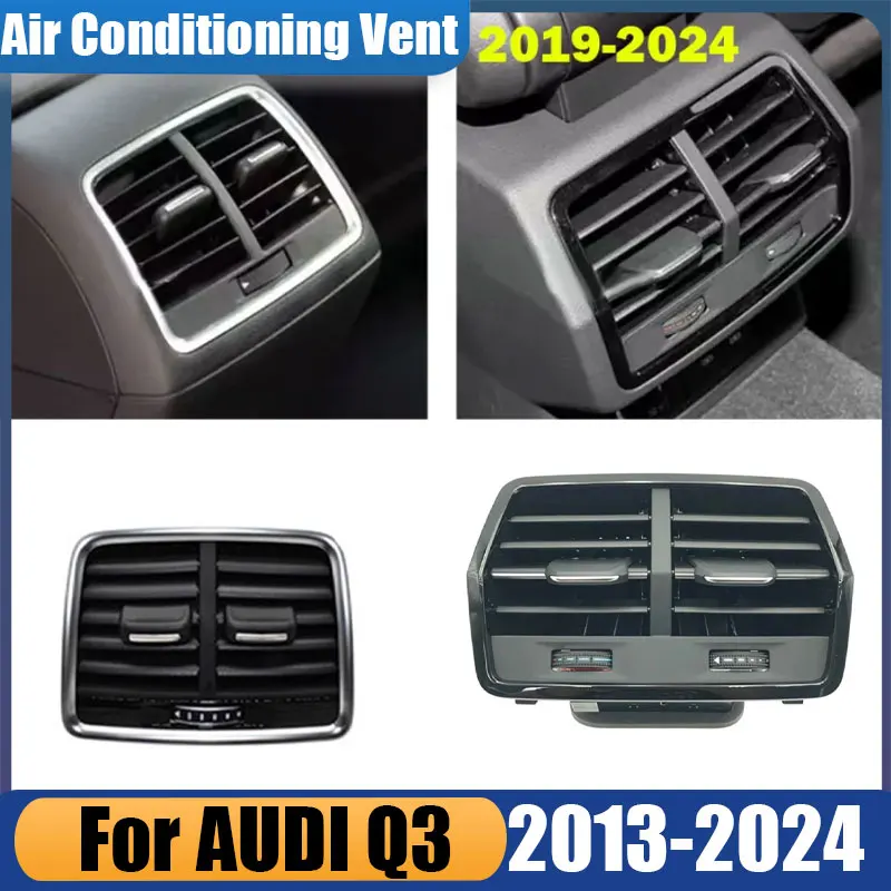 

Для AUDI Q3 2013-2024 аксессуары для салона автомобиля, вентиляционное отверстие для кондиционера, вентиляционное отверстие переменного тока, автозапчасти, вентиляционное отверстие для кондиционера, заднее отверстие для воздуха