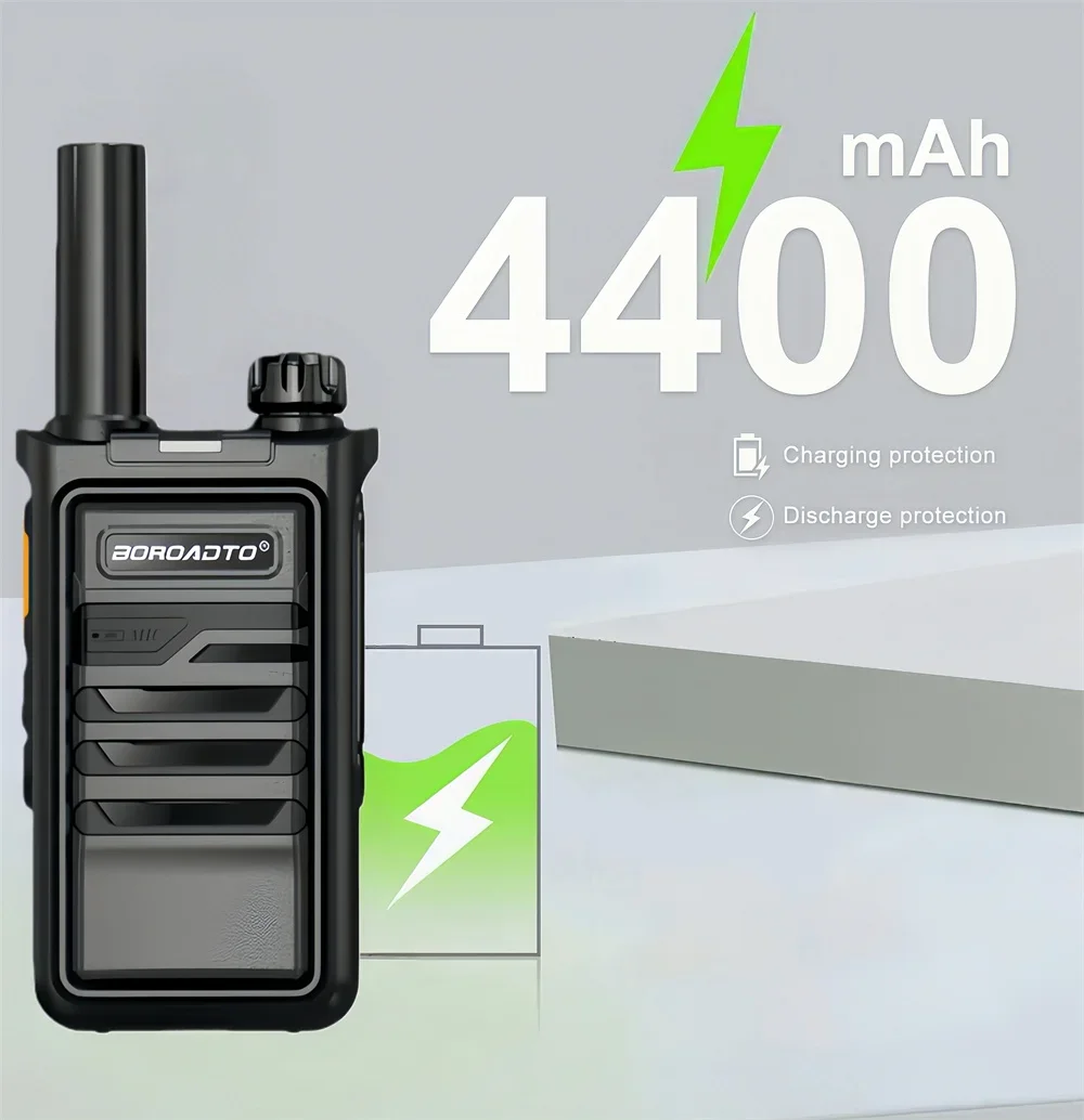 اسلكية تخاطب طويلة المدى 10 كجم عالية الطاقة اتجاهين راديو للتخييم في الهواء الطلق التنزه البناء IP67 مقاوم للماء USB قابلة للشحن #2