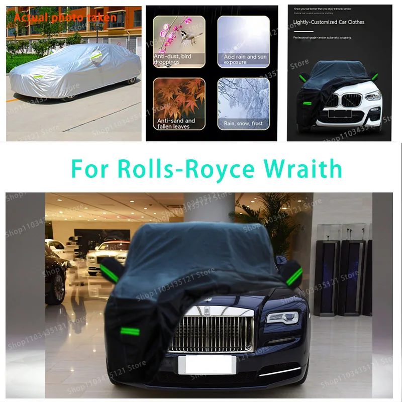 For Rolls-Royce Wraith auto body protection, anti snow, anti peeling paint, rain, water, dust, sun protection, car clothing