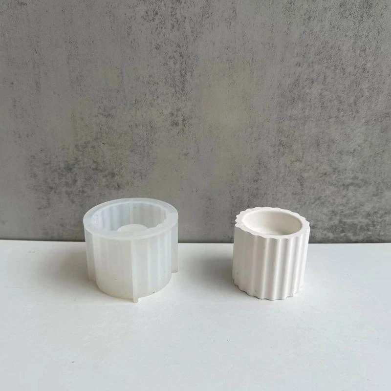 حامل شموع بمرآة مستديرة مصنوعة يدويًا، كوب شمع الشاي لحفل المباركة