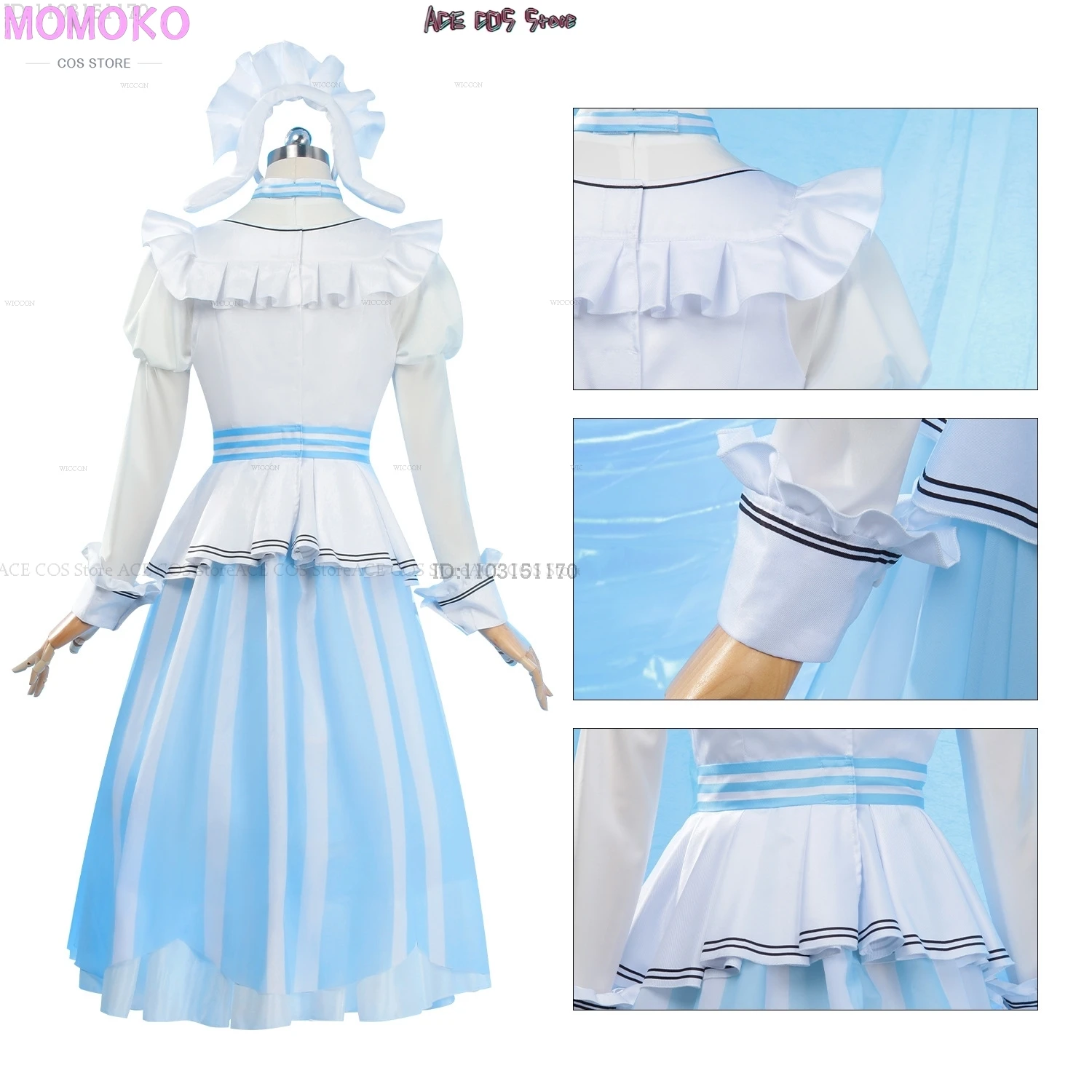 Otori Emu Otori Cosplay Costume pour filles, perruque, projet co-sanriio, Sekai, scène colorée, Pjsk, robe rose, Halloween, vêtements de jeu Lolita