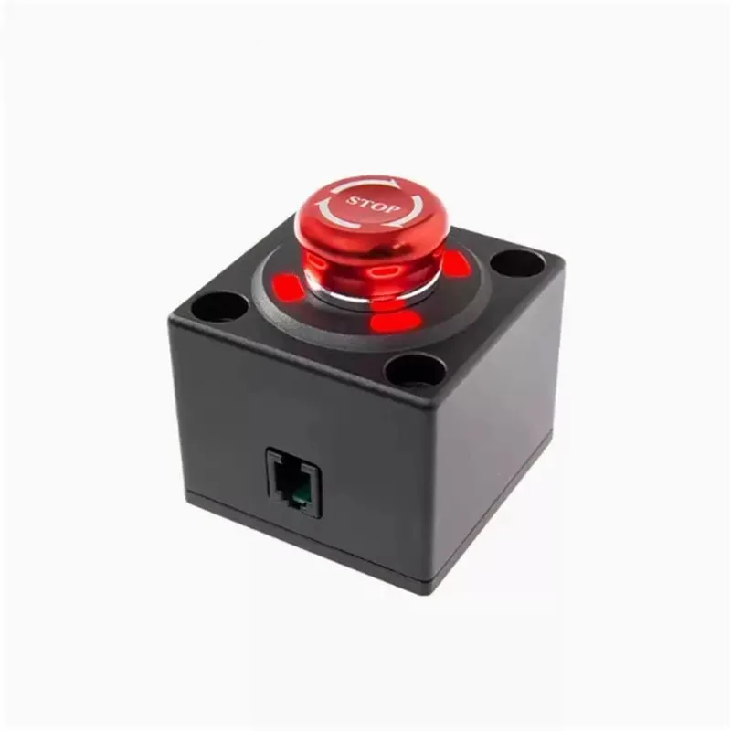 Emergency Stop Switch Crystal Head Racing Simulator Direct Drive Base Quickly Loses Power For SIMAGIC