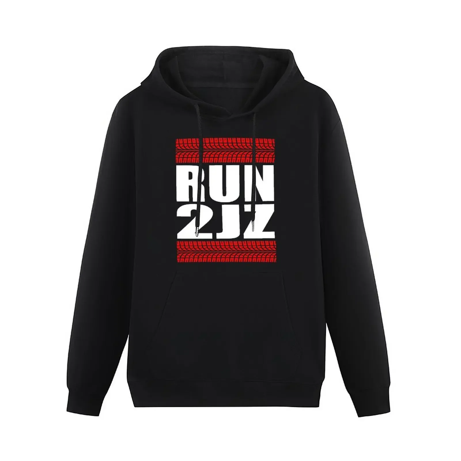 RUN 2JZ tire tread Pullover Hoodie male clothes mens designer clothes winter clothes korean style hoodie