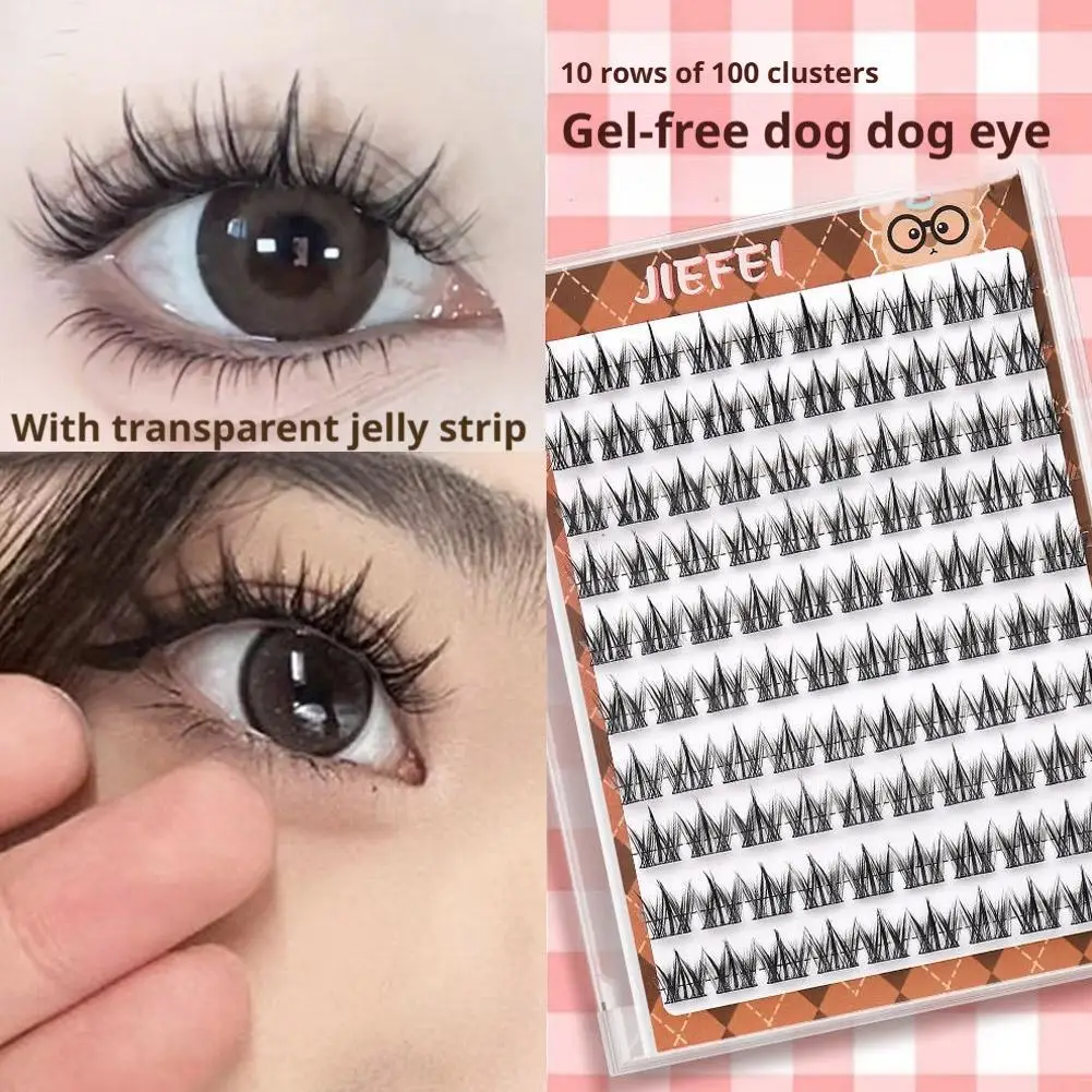 10 Rows Cluster Lashes Natural Charming Lashes Eyelash Extension Fluffy Single Clusters False Eyelashes Makeup Tools Makeup Tool
