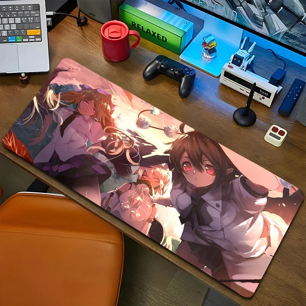 1pc cute anime  S-Shameimaru Aya Non-slip Mouse Pad Suitable For Office Computers Laptops E-sports Game Desk Mats XXL Keyboard