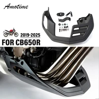 Para CB650R 2019-2025 motocicleta vientre Pan alerón del motor marco de carenado inferior Protector de Panel para HONDA CB 650 R 650R