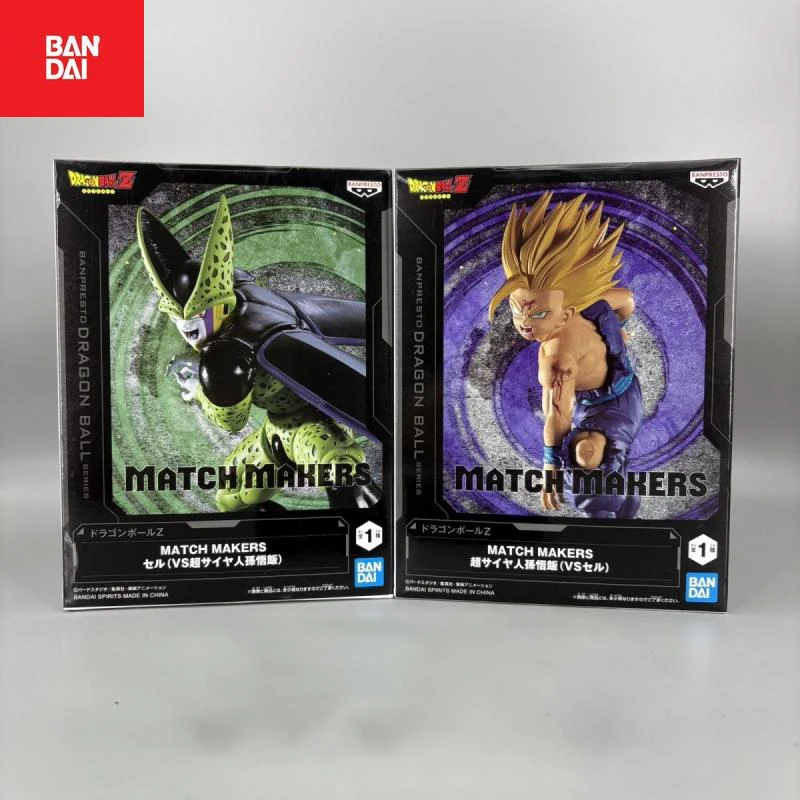 بانداي أكشن لعبة دراغون بول سوبر سايان 2 سون جوهان Vs Cell Z MATCH MAKERS أنيمي حقيقية الأصلي PVC نموذج لجسم هدية