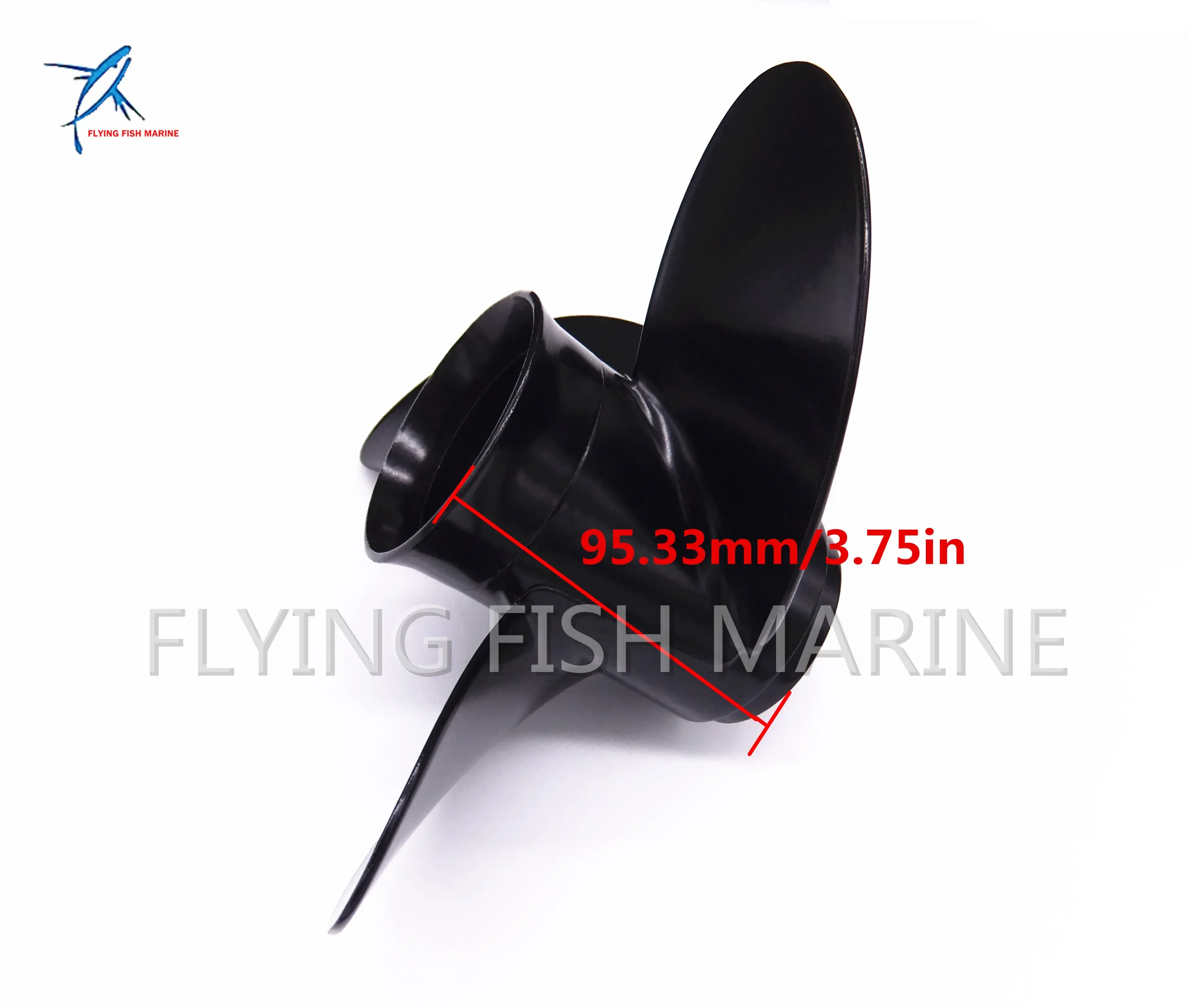 Outboard Engine 0766545 766545 Aluminum Alloy Prop Propeller 8.5x9 for Evinrude Johnson OMC BRP 9.8HP Boat Motor