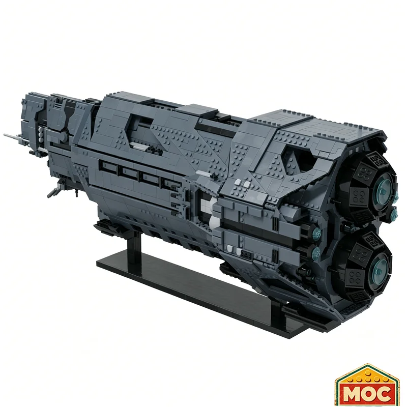 5432 Parts Interstellar Heavy Warship Retrofit Version Building Set Model Building Blocks DIY Assembly Educational Display Gifts