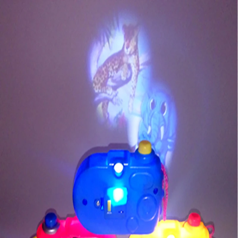Children's puzzle projection camera toys, children's plastic toy projection cartoon simulation cameras, children's toy gifts