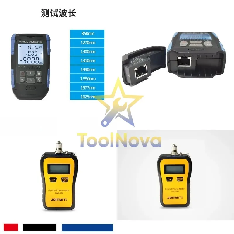 2026*Hotsale* Optical power red light all-in-one machine network cable sequence test four-in-one high-precision power meter