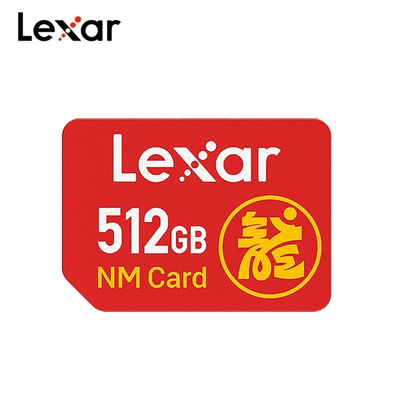 Lexar NCard Flash Memory 128GB 256GB 512GB Original NM Card High Speed Up to 90MB/s Huawei Mate Micro Nano Card for Phone Pad