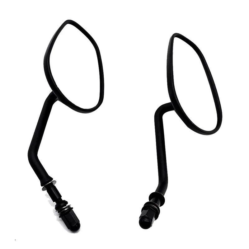 

Motorbike Rearview Mirror Black Rear View Mirrors Reflector Mirror Field Of View Motorcycle Supplies